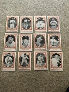 1980 TCMA NY Yankees "All Time N.Y. Yankees" set di 12 NM+ inc Ruth, Mantle, altro - Foto 1 di 7