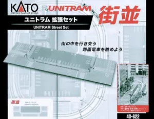 Kato 40-822 UNITRAM Street Set N Scale - Picture 1 of 2