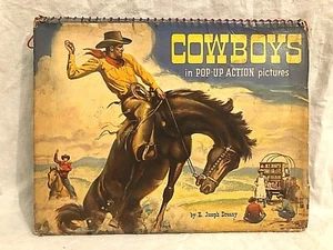 Cowboys in Pop Up Action Pictures - 1951 Publicity Products - Imagen 1 de 10