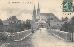 CPA 53 PONTMAIN / ARRIVEE DE LA GARE - Picture 1 of 1