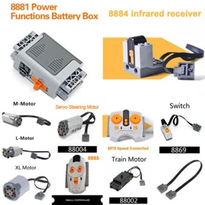 Für Lego Technic Technik Power Functions Motor Empfänger Batterie Kabel Licht - Bild 1 von 30