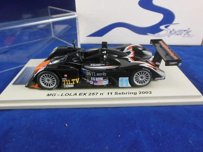 Spark Minimax SCMG04 MG Lola EX 257 #11 Sebring 2002 Knight Hawk Racing   - Image 1 of 4