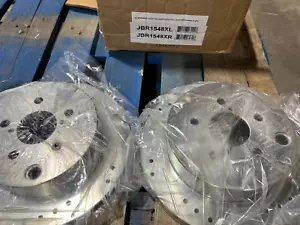 BOX OF 2 JBR1548XL and JBR1548XR Brake Rotot Drilled And Slotted - Picture 1 of 5