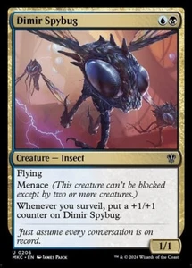 *MtG: 4x Dimir Spybug - Commander Murders at Karlov Manor UC - magicman* - Bild 1 von 1