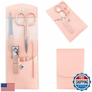 SHICEN Manicure Set, Professional Women Nail Clippers Kit 4PCS, Stainless Ste - Picture 1 of 5
