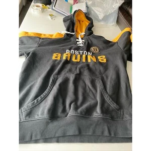 NHL Herren Boston Bruins Schwarz Hoodie Gr. M - Bild 1 von 6