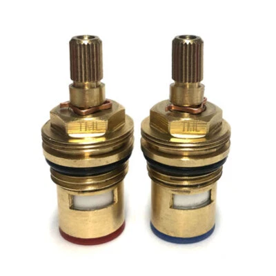 TAP MAGICIAN Ersatz Vierteldrehung Keramik Hahn Ventil Kartusche Verschraubung 24 Zähne x 52 mm