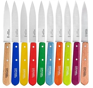 Opinel - Couteau Office N112 Lame Lisse Inox / Carbone Pointe Milieu - 1381-94x - Picture 1 of 11