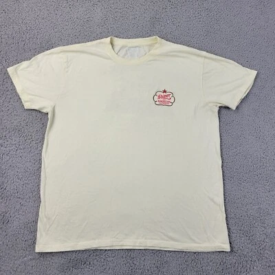 Magellan Outdoors Shirt Mens XL Light Yellow Graphic Short Sleeve Adventure - Image 1 of 4