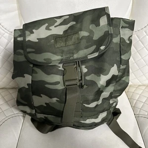 Victoria’s Secret PINK Collection Mini Camo Green Backpack Tote Bag Travel Purse - Picture 1 of 5