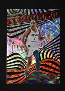 2022 Revolution WNBA Rookie Revolution Fractal #7 Queen Egbo - Indiana Fever