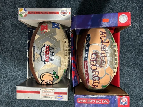 2000 Super Bowl XXXIV Fotoball Sports Football NFL Lot of 3 NEW! Cover