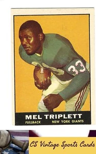 1961 Topps #86 Mel Triplett - Picture 1 of 2