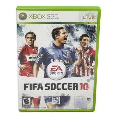 Videojuego XBOX 360 FIFA Fútbol 10 2010 EA Deportes Multijugador Completo Usado Foto 1 de 4