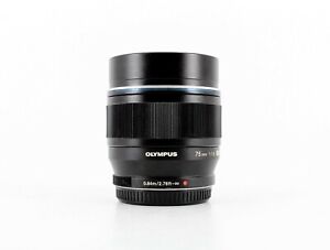 Olympus M.Zuiko Digital ED 75mm f/1.8 Lens - Black