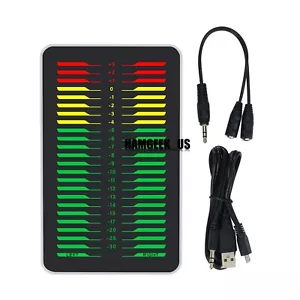 AK_DB24D_PRO Dual Channel LED Music Level Music Spectrum Display Alloy Shell - Picture 1 of 7