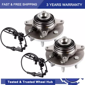 Pair (2) Front Wheel Bearing Hub for Ford F-150 Expedition Lincoln Mark LT 5.4L - Bild 1 von 9