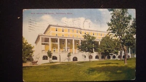 1911 Vintage Postkarte - NEW ARLINGTON HOTEL - Petoskey Michigan - schön - Bild 1 von 5