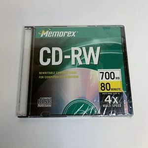 Memorex CD-RW 700mb 80min 4x multi-speed - Picture 1 of 1
