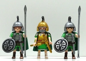 RÖMER GENERAL FELDHERR ZENTURIO + LEIBWACHE PLAYMOBIL zu Pretorianer Custom RAR - Picture 1 of 8