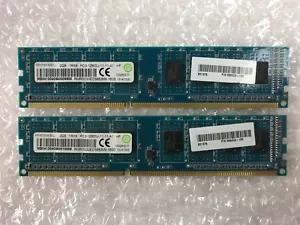 HP 655409-150 Ramaxel 4GB (2x 2GB) PC3-12800U DDR3-1600MHz Unbuffered RAM - Picture 1 of 2