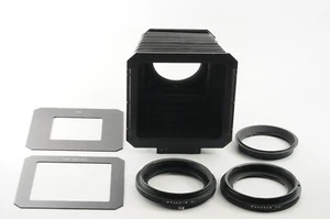 Near Mint Hasselblad Lens Shade Bellows Hood 38-50-80-100-250 Set #3556 - Picture 1 of 12