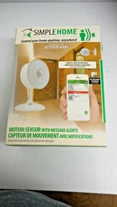 Simple Home WiFi Motion Sensor with Message Alerts (XHS7-1001-WHT) - Picture 1 of 4