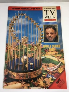 World Series 1989 TV Week Philadelphia Inquirer October 89 Bartlett Giamatti - Picture 1 of 12