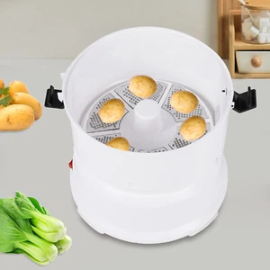 2-In-1 Electric Potato Peeler Kitchen Automatic Vegetable Potato Peeling Machine - Picture 1 of 22