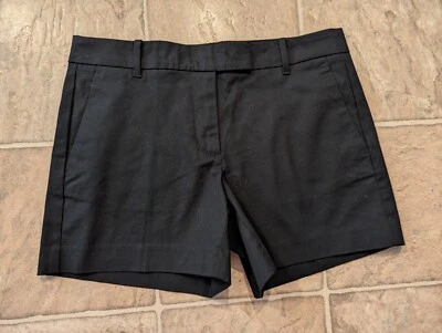Pantalones Cortos Ann Taylor Talla 2 Negros Devin Fit Algodón Spandex 4073 Nuevos con Etiquetas Foto 1 de 3