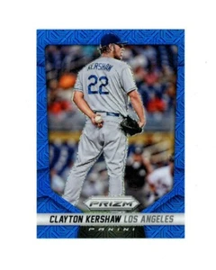 RARE 2014 Prizm BLUE MOJO REFRACTOR SP CLAYTON KERSHAW /75! LA Dodgers Match - Picture 1 of 1