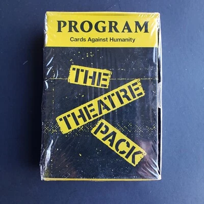 Cards Against Humanity Compatible Program The Theater Pack 30 Card Deck New - Image 1 of 3