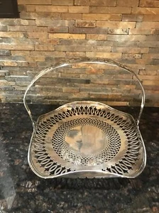 Vintage Silver Plated Basket/serving  - Picture 1 of 12