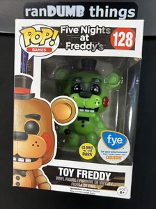 Funko Pop! Toy Freddy - Five Nights at Freddy's FYE #128 +PROTECTOR -Ships fr NJ - Picture 1 of 10