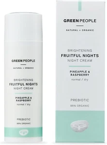Green People Brightening Fruitful Nights Prebiotic Night Cream 50ml - Picture 1 of 8