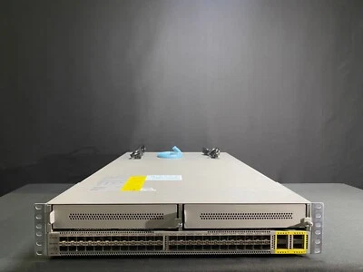 Cisco Nexus N5K-C56128P  48 Port SFP 10G 4 QSFP 40G L3 Switch -Dual  Power - Image 1 of 3