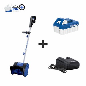 Snow Joe Cordless Snow Shovel | 24-Volt | 10-Inch | 4-Ah | Refurbished
