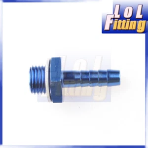 M14x1.5 To 5/16"(8mm) Barb Adapter Fitting For Bosch 044 Fuel Pump Inlet Blue - Picture 1 of 3