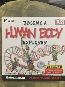 Play & Learn PC CD-ROM Human Body Explorer Daily Mail DK Preowned D8 Age 6-10
