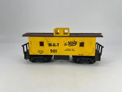 Kusan KMT #901 O Gauge M-K-T The Katy Yellow Caboose Fair Condition - Image 1 of 4