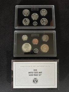 2020 u.s. mint silver proof set - Picture 1 of 2