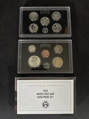 2020 u.s. mint silver proof set - Image 1 of 2