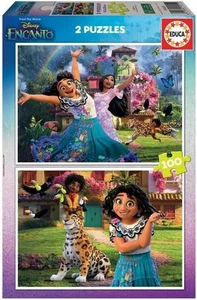 NEW Educa Jigsaw Puzzle 2 x 100 Pieces Kids 19201 Encanto - Imagen 1 de 1
