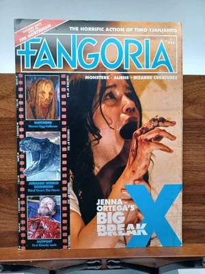 Fangoria Vol 2 15 Jenna Ortega X Jurassic World Dominion RARE variant - Image 1 of 4