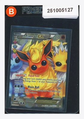 Pokemon Flareon EX Full Art 2016 RC28/RC32 Generations English - Image 1 of 2