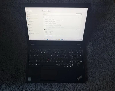 Lenovo ThinkPad P53 Core i7-9750H 32Gb 512Gb SSD 15,6 4GB T1000 Win 11 Pro - Bild 1 von 4