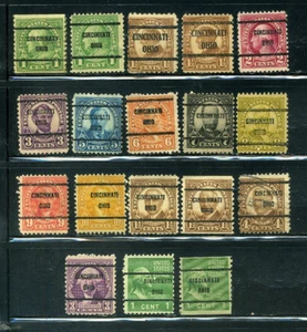 US Precancel Cincinnati Ohio Collection TEN264 - Picture 1 of 1