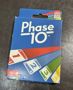 Mattel Phase 10 Kartenspiel Rommé Spiel Deck Sealed Decks - Bild 1 von 4
