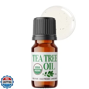 BodyJ4You Pure Tea Tree Oil - 100% Natural USDA Organic Premium Grade Essenti - Picture 1 of 5