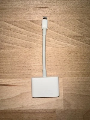 Apple Lightning Digital AV Adapter HDMI To iPhone iPad MD826AM/A-Genuine - Image 1 of 3
